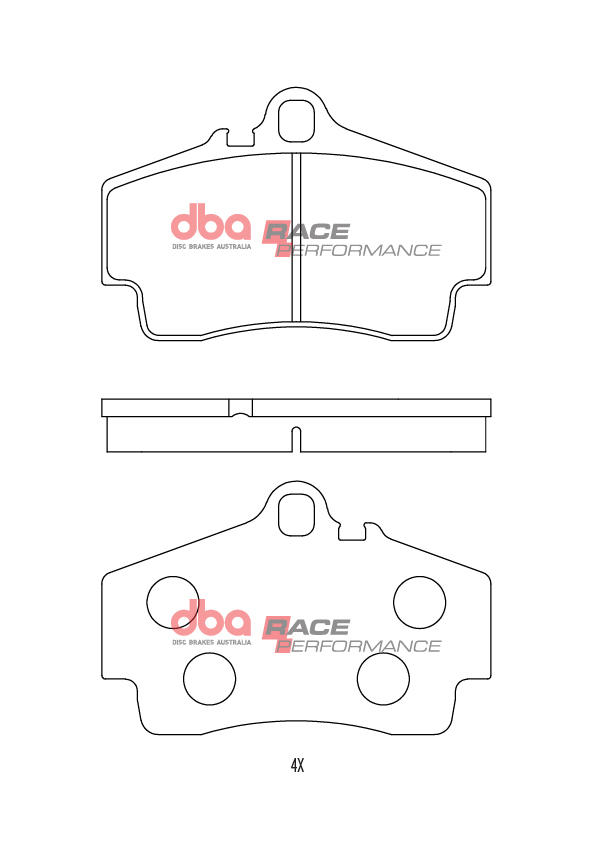 Dba Australia Remblokkenset, schijfrem DB1467RP