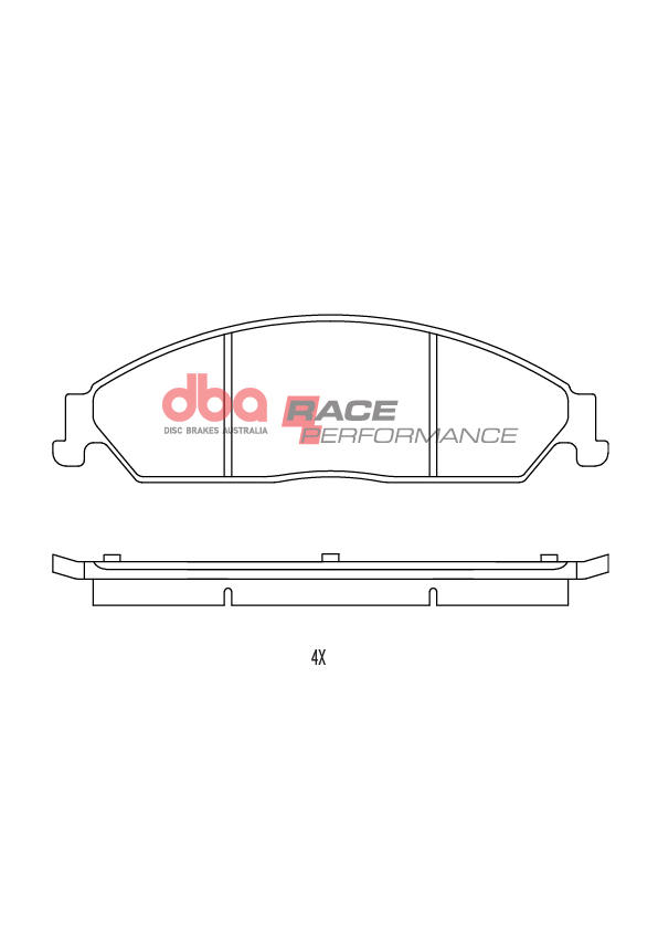 Dba Australia Remblokkenset, schijfrem DB1473RP