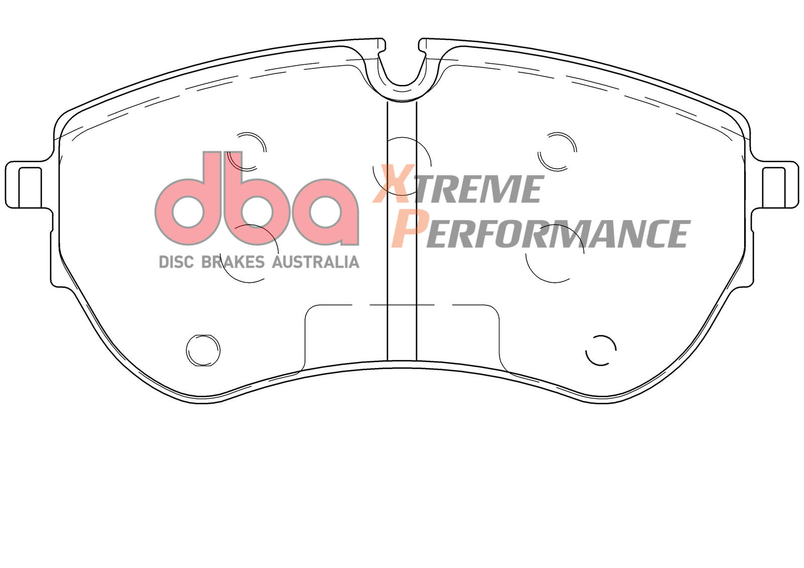 Dba Australia Remblokkenset, schijfrem DB15001XP