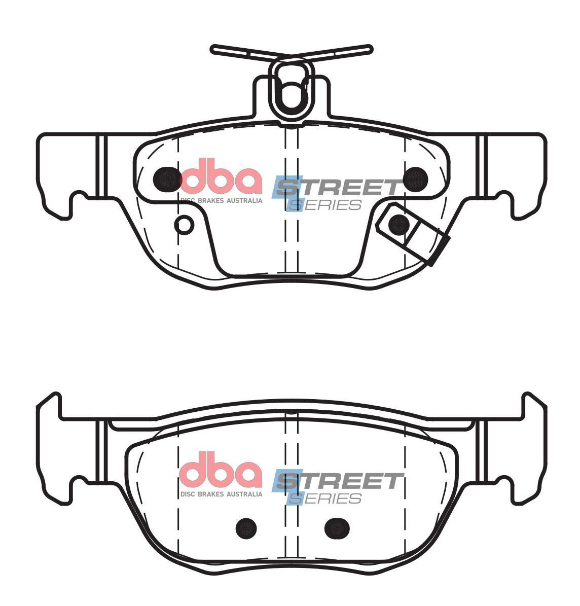 Dba Australia Remblokset DB15047SS