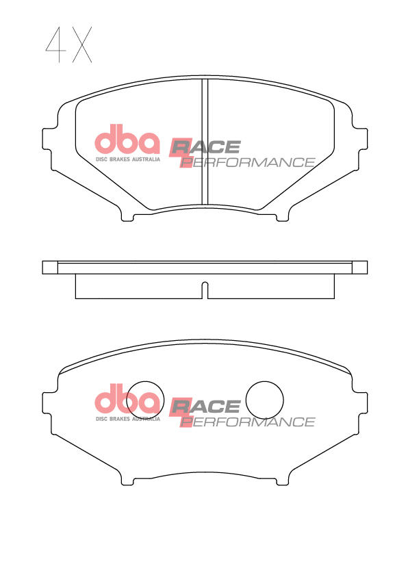 Dba Australia Remblokkenset, schijfrem DB1513RP