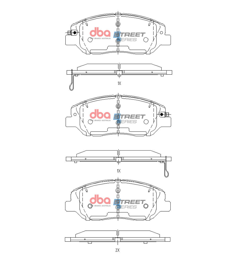 Dba Australia Remblokset DB15156SS
