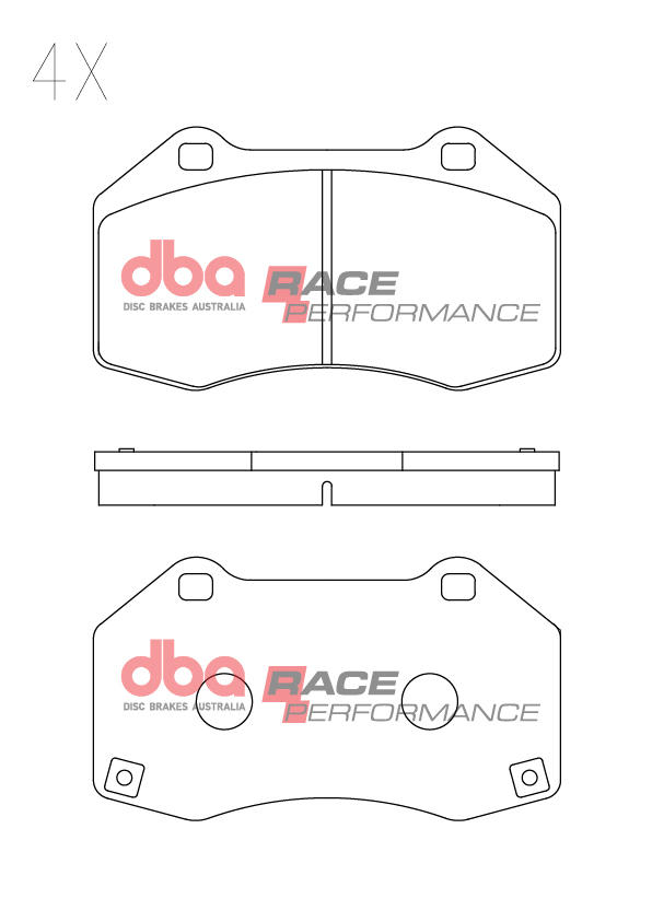 Dba Australia Remblokkenset, schijfrem DB15306RP