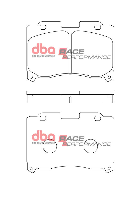 Dba Australia Remblokkenset, schijfrem DB15310RP
