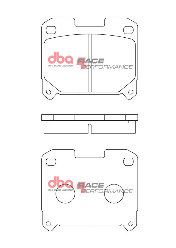 Dba Australia Remblokkenset, schijfrem DB15311RP