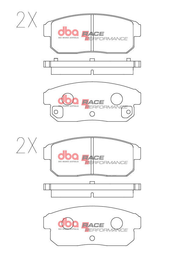 Dba Australia Remblokkenset, schijfrem DB1671RP