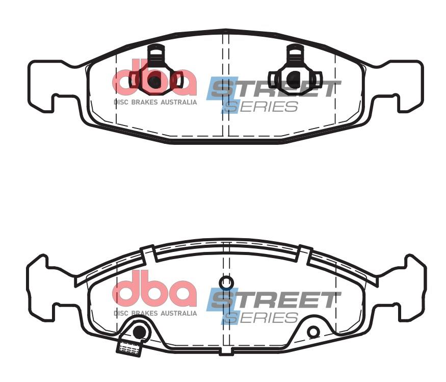 Dba Australia Remblokset DB1715SS