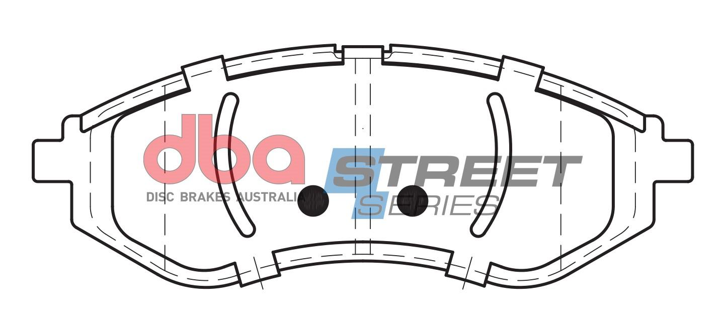 Dba Australia Remblokset DB1725SS