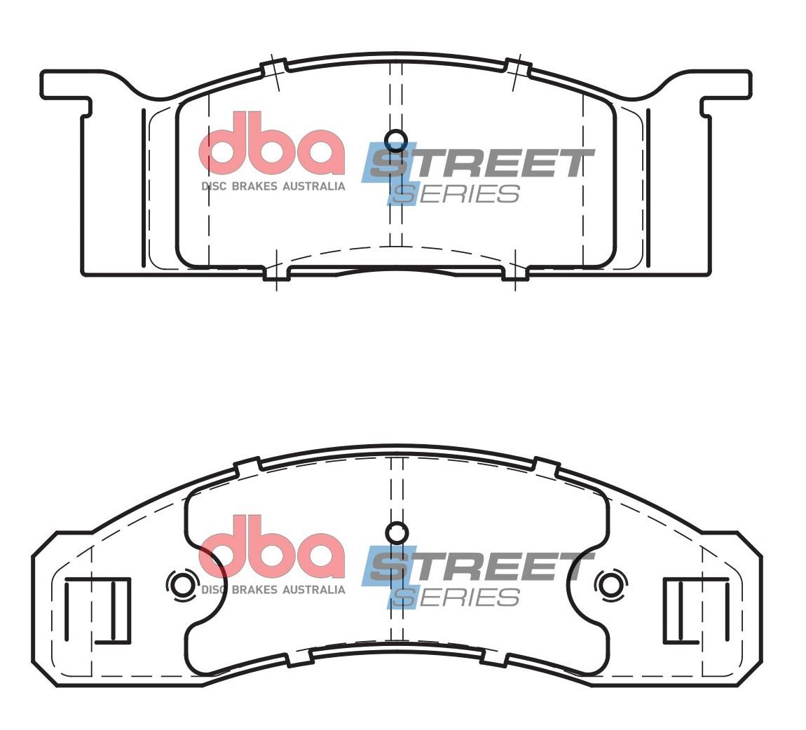 Dba Australia Remblokset DB1807SS