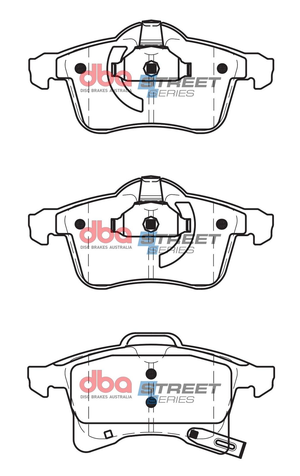 Dba Australia Remblokset DB1808SS