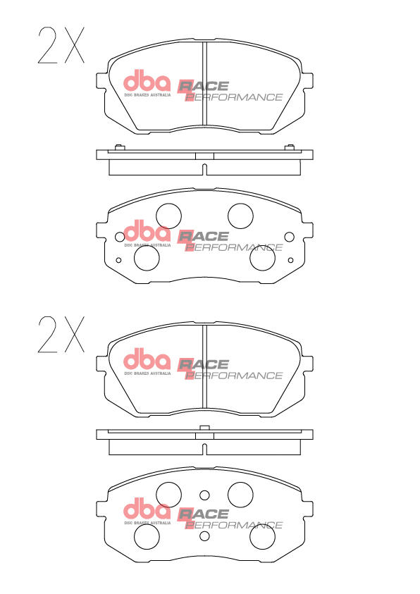 Dba Australia Remblokkenset, schijfrem DB2174RP