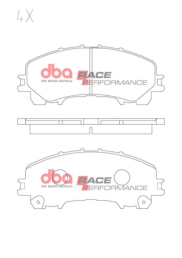 Dba Australia Remblokkenset, schijfrem DB2341RP