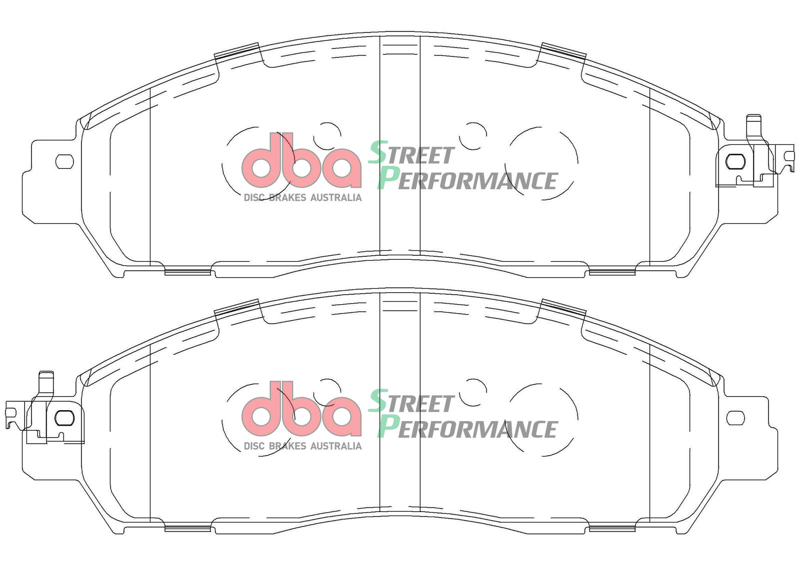 Dba Australia Remblokset DB2374SP