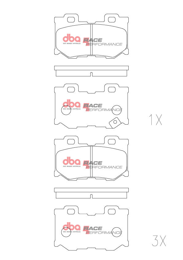 Dba Australia Remblokkenset, schijfrem DB2401RP