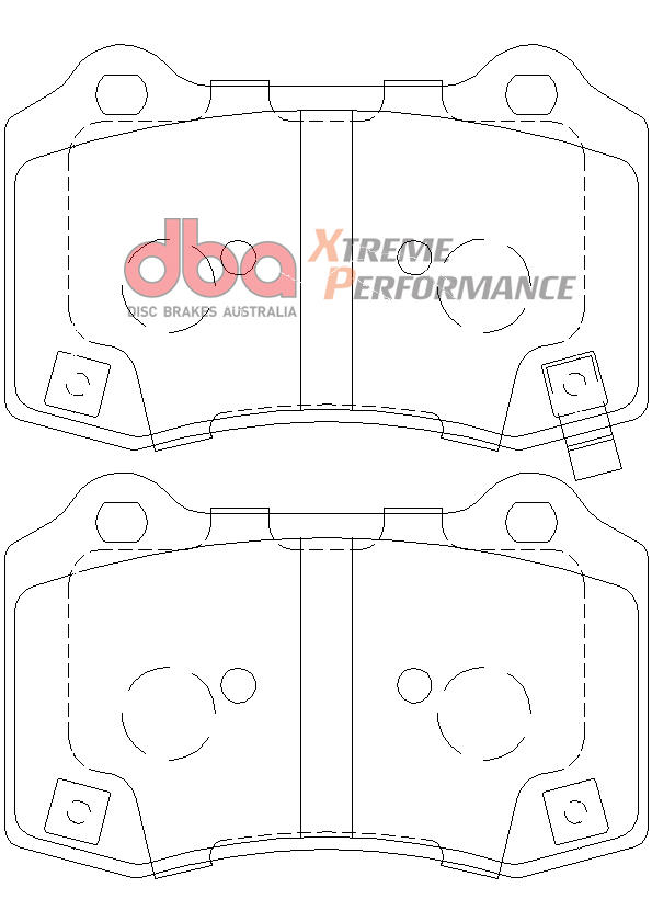 Dba Australia Remblokset DB8805XP