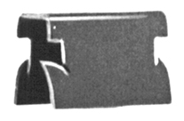 Restagraf Bevestigingsclip voor sier- en beschermingslijst 1184