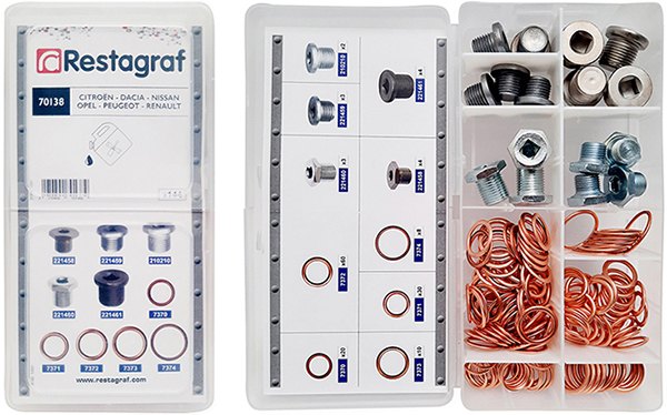 Restagraf Olie aftapplug / carterplug 70138