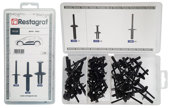 Restagraf Assortiment, bevestigingsmiddelen 70159