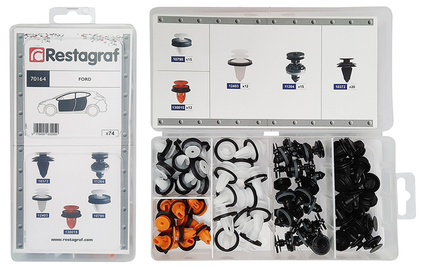 Restagraf Assortiment, bevestigingsmiddelen 70164