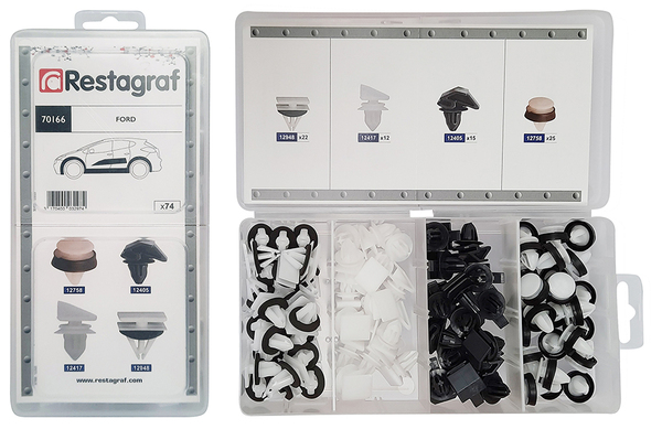 Restagraf Assortiment, bevestigingsmiddelen 70166