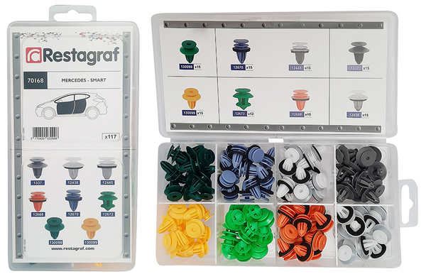 Restagraf Assortiment, bevestigingsmiddelen 70168