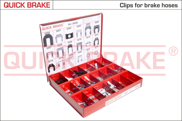 Quick Brake Assortiment, bevestigingsmiddelen 0009