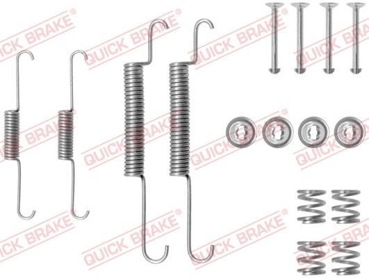 Quick Brake Rem montageset 105-0556