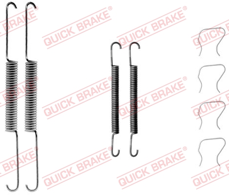 Quick Brake Rem montageset 105-0562