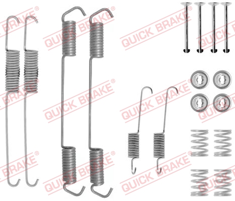 Quick Brake Rem montageset 105-0689