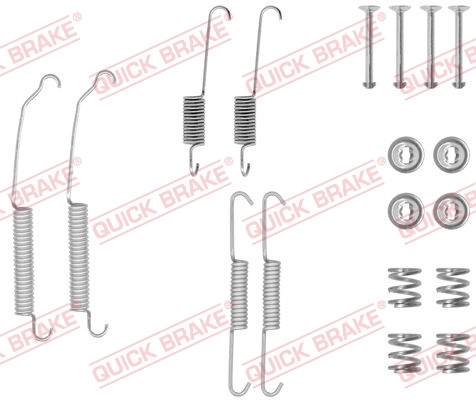 Quick Brake Rem montageset 105-0701