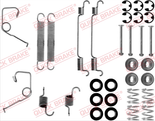 Quick Brake Rem montageset 105-0706