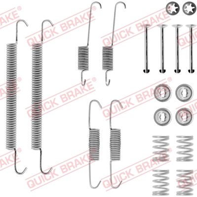Quick Brake Rem montageset 105-0707