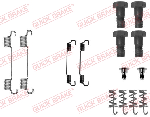 Quick Brake Rem montageset 105-0716