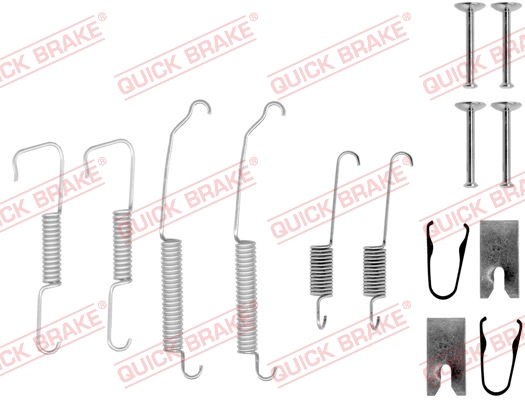 Quick Brake Rem montageset 105-0773