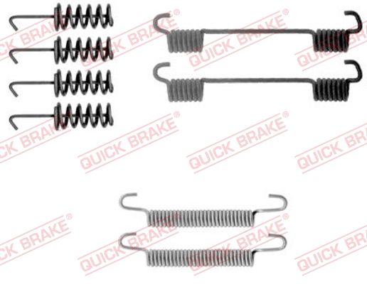 Quick Brake Rem montageset 105-0775