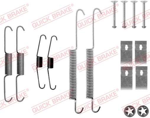 Quick Brake Rem montageset 105-0842