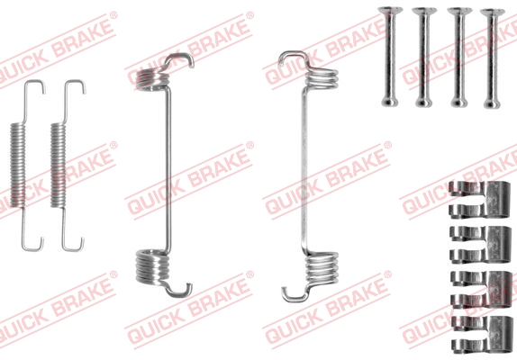 Quick Brake Rem montageset 105-0851