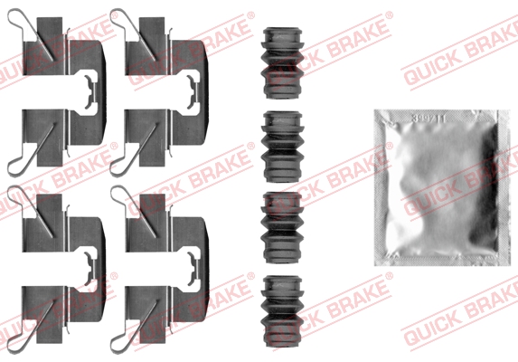 Quick Brake Rem montageset 109-0047