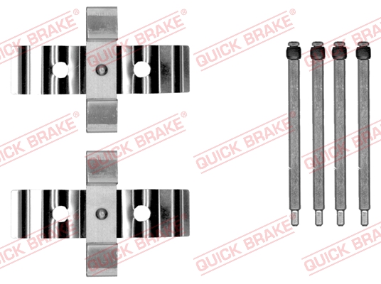 Quick Brake Rem montageset 109-0054