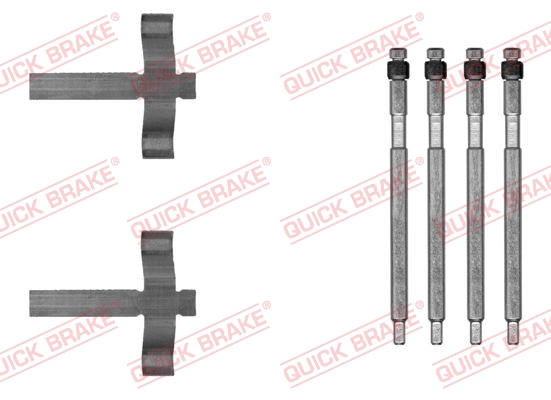 Quick Brake Rem montageset 109-0059