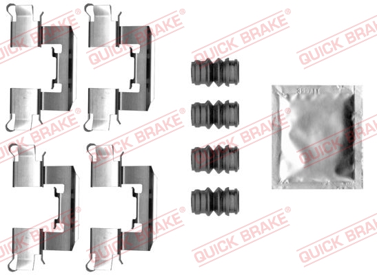 Quick Brake Rem montageset 109-0062