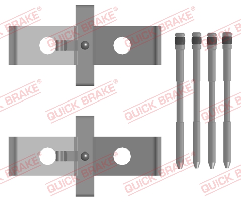 Quick Brake Rem montageset 109-0136