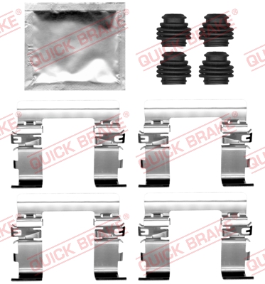 Quick Brake Accessoireset, schijfremblok 109-0200