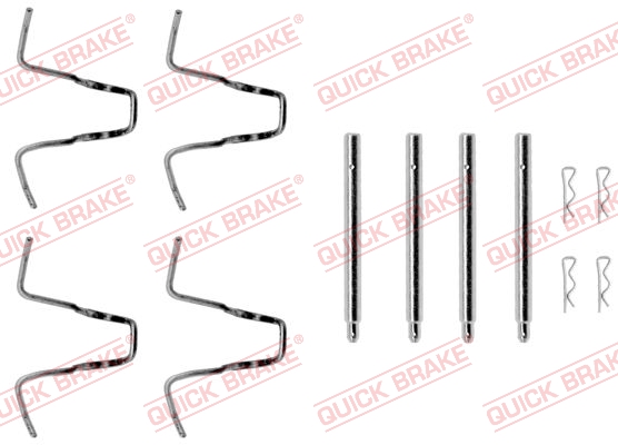 Quick Brake Rem montageset 109-1005