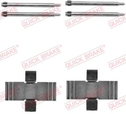 Quick Brake Rem montageset 109-1039