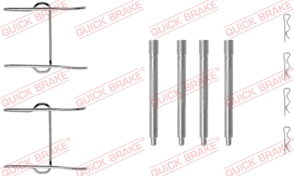 Quick Brake Rem montageset 109-1149