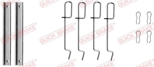 Quick Brake Rem montageset 109-1151