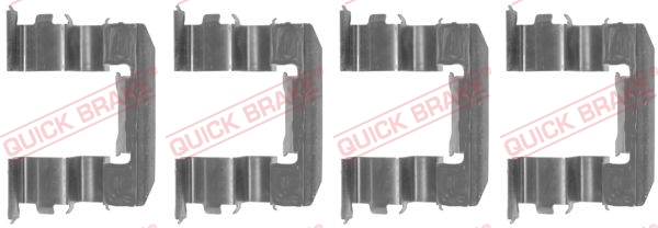 Quick Brake Rem montageset 109-1184