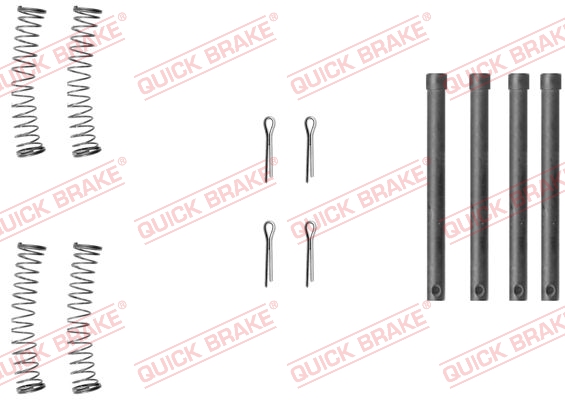 Quick Brake Rem montageset 109-1210