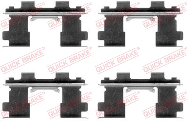 Quick Brake Rem montageset 109-1253